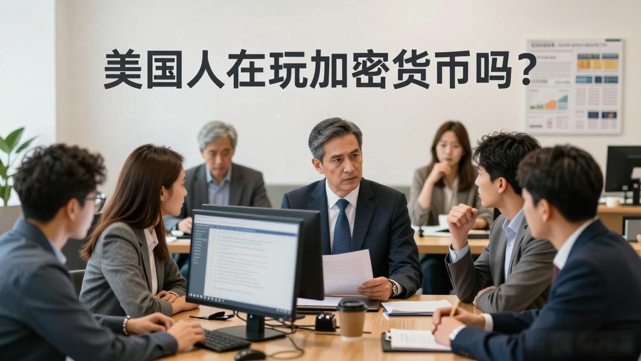 美国人在玩加密货币吗？