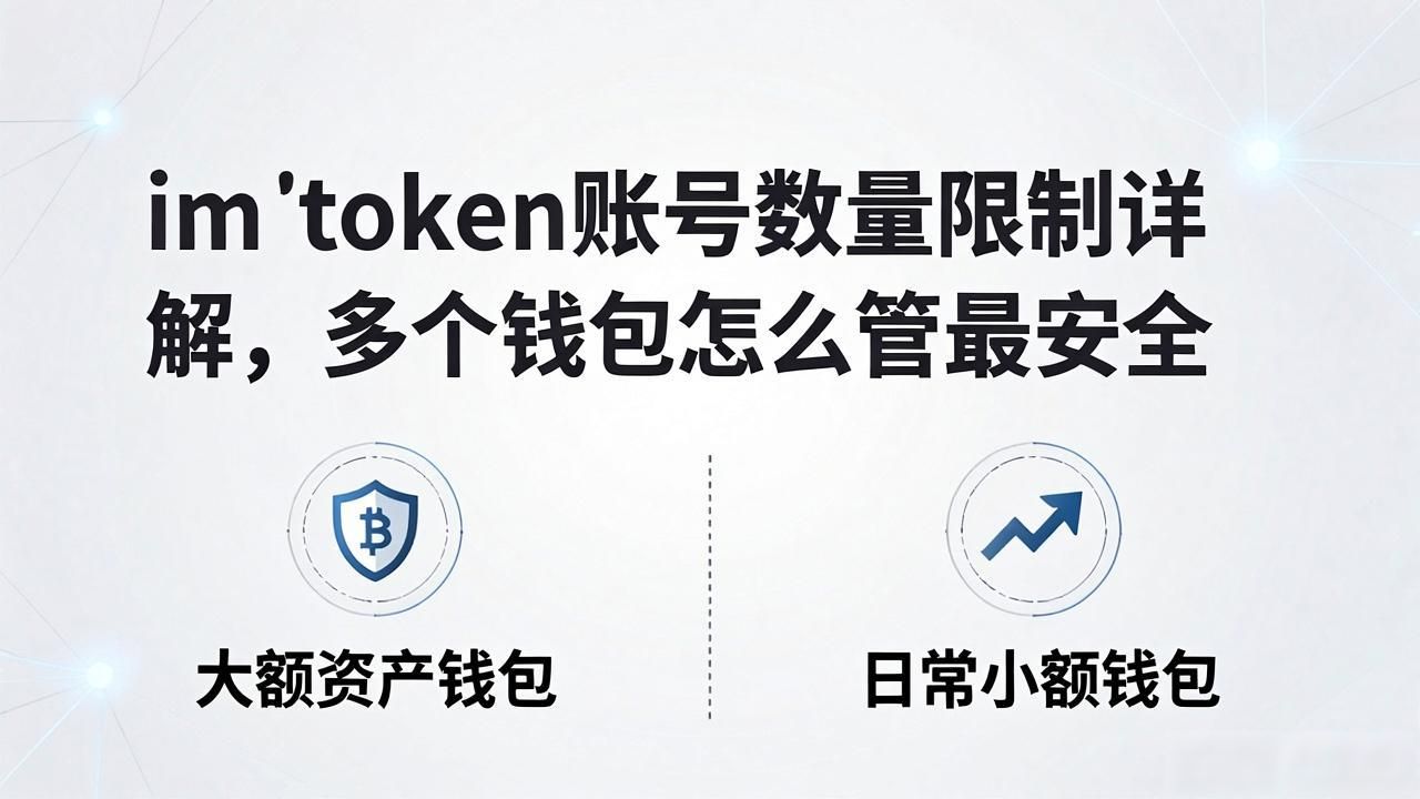 imtoken多钱包管理技巧_imtoken账号数量限制_imtoken账号数量限制