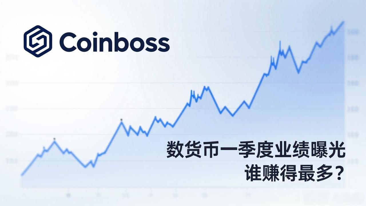 数字货币一季度业绩曝光，谁赚得最多？