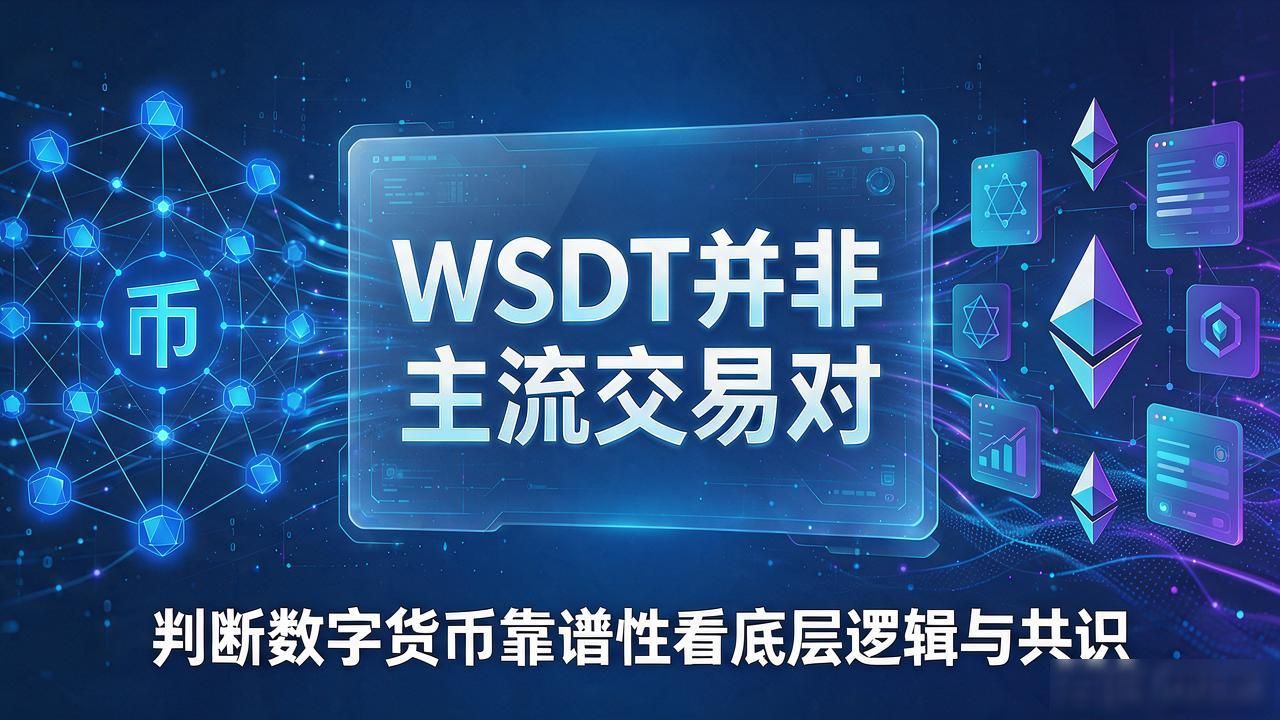 WSDT并非主流交易对