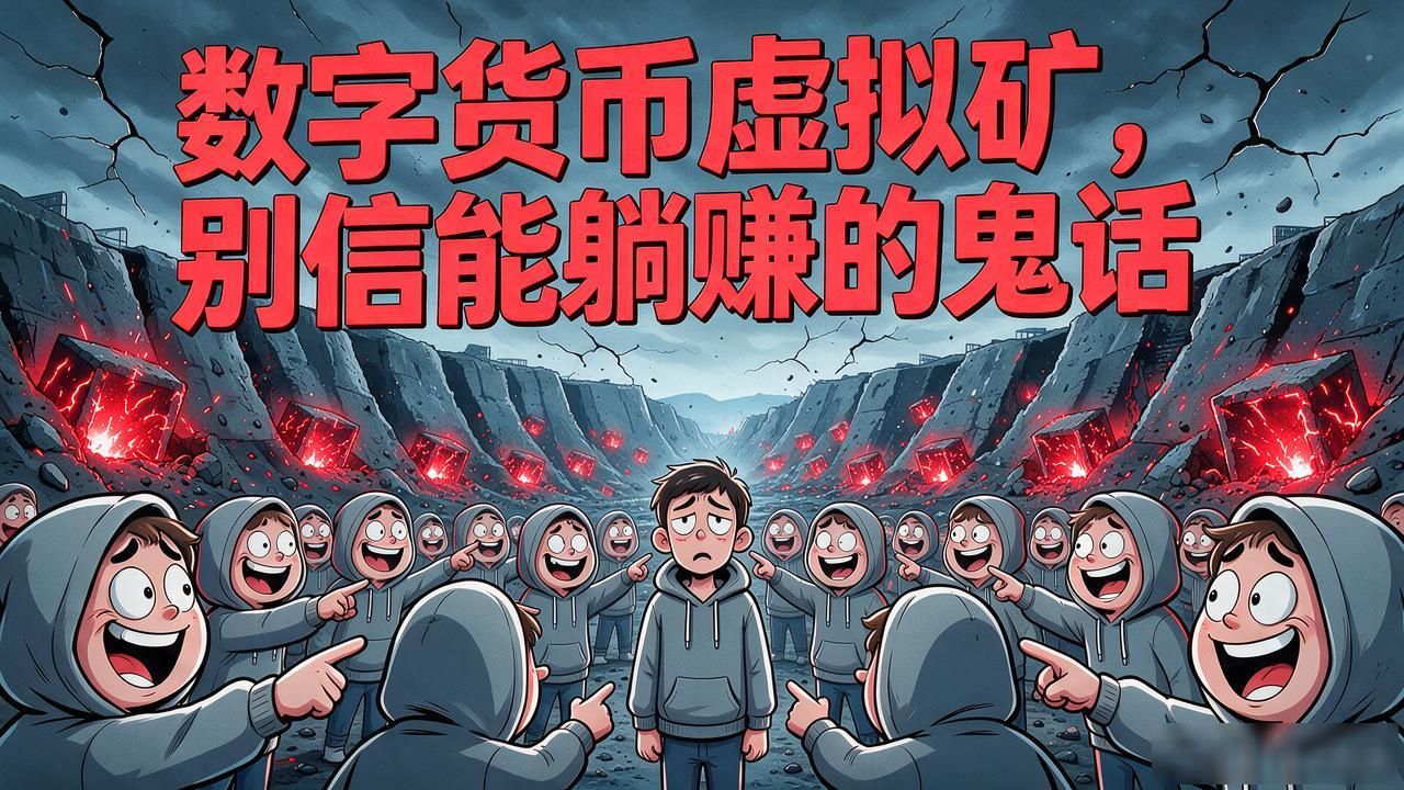 数字货币虚拟矿，别信能躺赚的鬼话