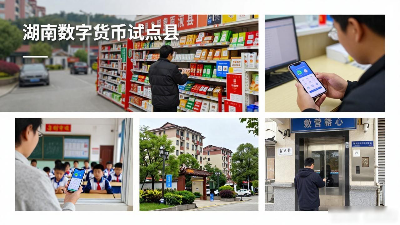 数字人民币落地场景湖南_数字人民币试点湖南县域_湖南数字货币试点县