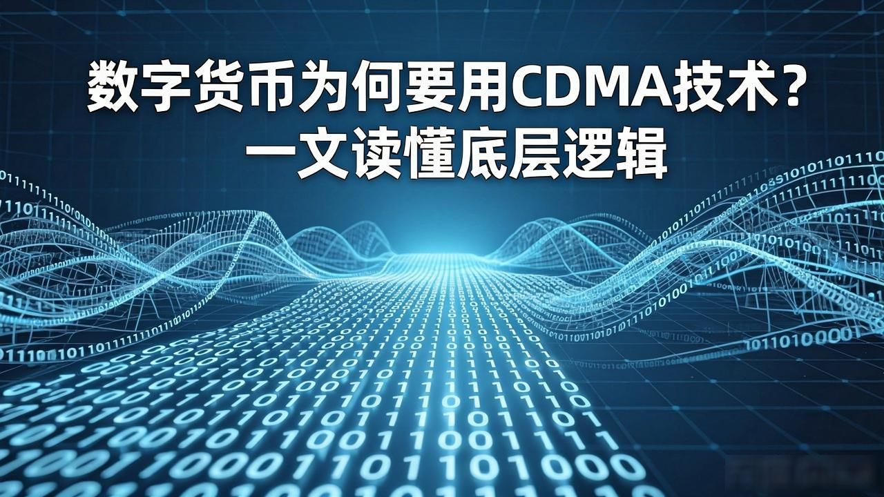 数字货币为何要用CDMA技术？一文读懂底层逻辑