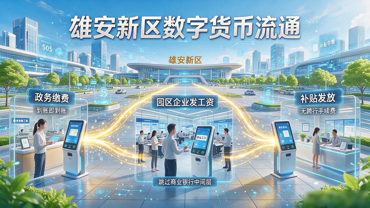 雄安新区数字货币试点跑起来了，普通人能花上吗