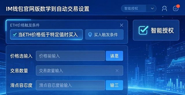 im钱包官网版自动交易设置教程