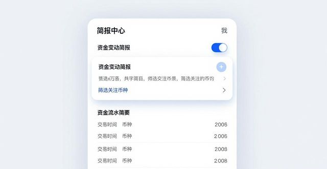 imToken最新版下载后，怎么设置个性化资金简报？