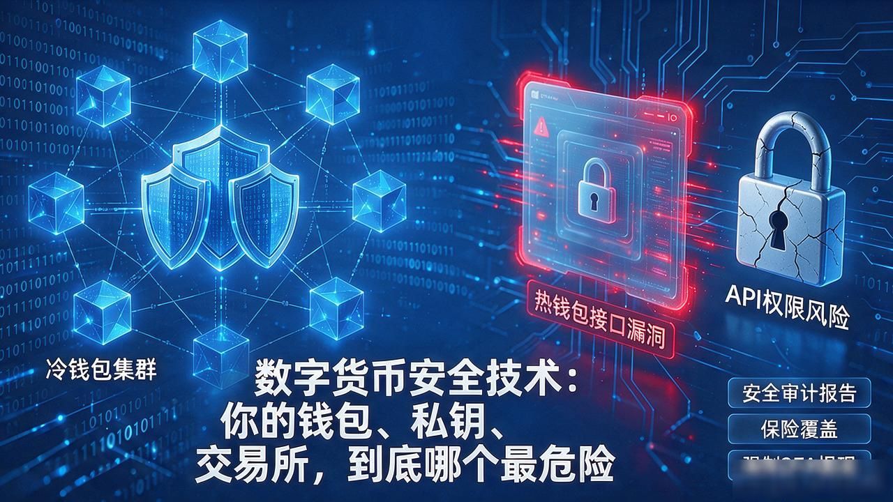 数字货币安全技术：你的钱包、私钥、交易所，到底哪个最危险