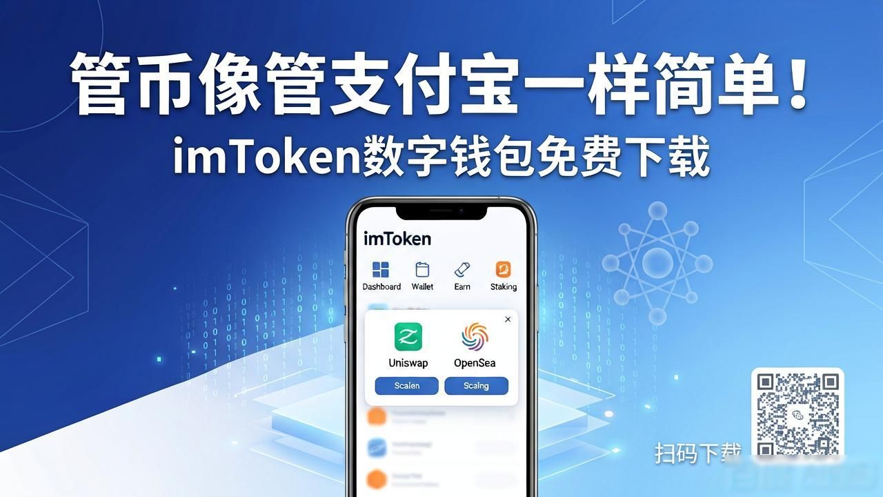 管币像管支付宝一样简单！imToken数字钱包免费下载