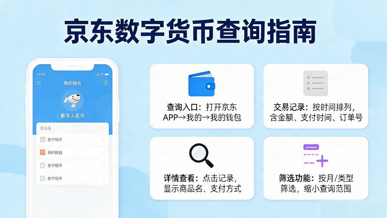 京东数字货币查询：记录怎么查、入口在哪，看这篇就够