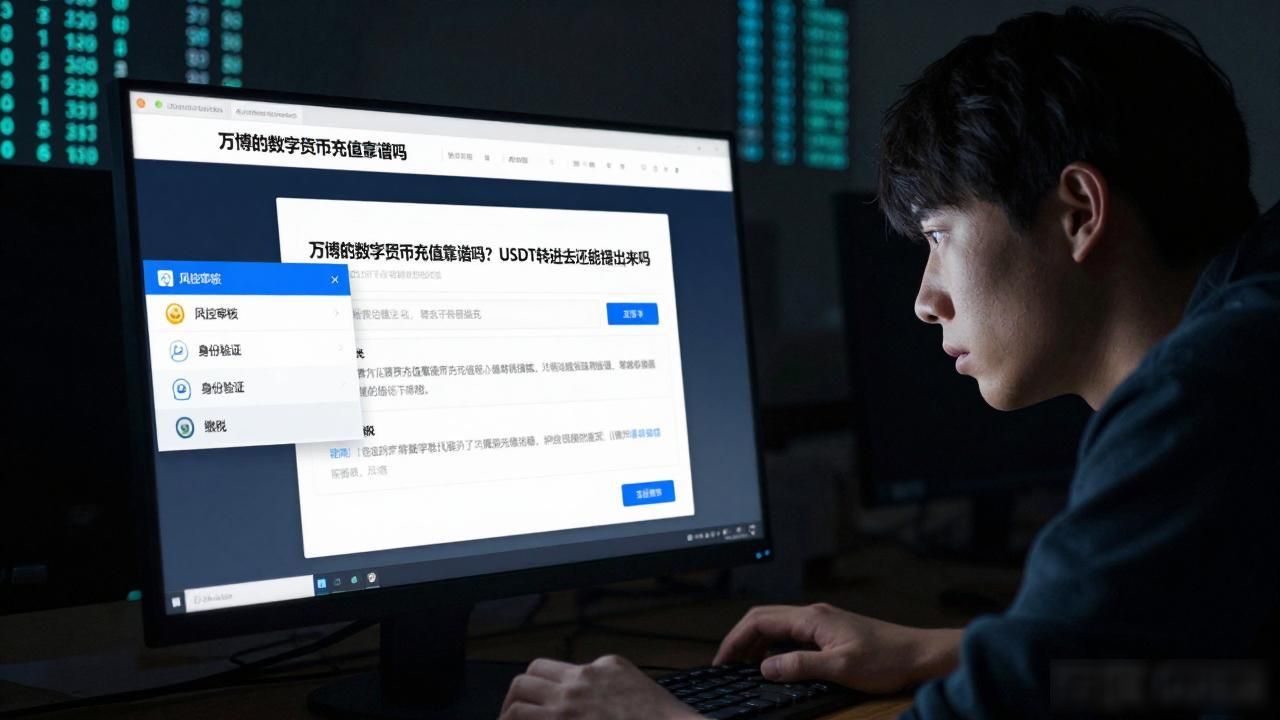 万博数字货币充值资金陷阱_万博的数字货币充值_USDT充值境外博彩平台风险