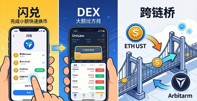 imToken支持哪些币种？闪兑、DEX、跨链桥三种交易方式
