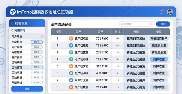 流动资产现状_流动资产美国_如何在imToken国外版上清晰展示资产流动?