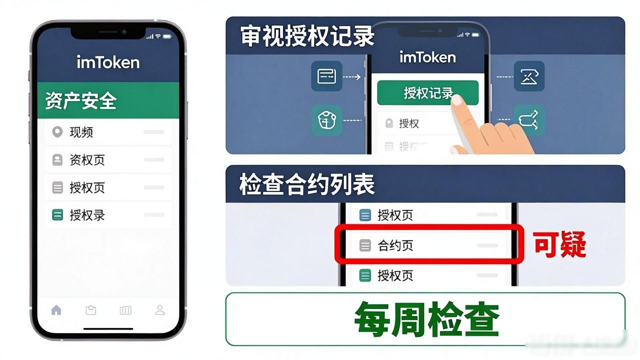 钱包管理app_如何在imToken钱包下载app中进行资产安全检查?_钱包管理平台登录页面