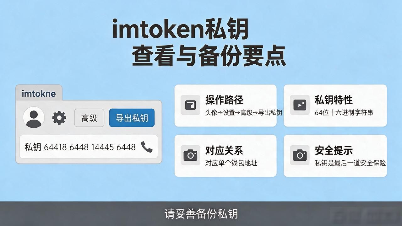 imtoken助记词和私钥在哪看？导出备份要注意啥