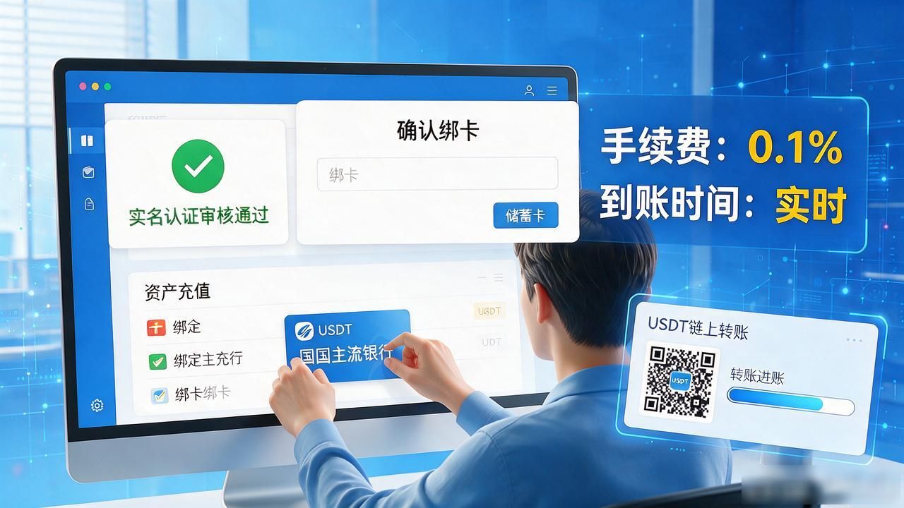 数字货币开通充值到底怎么操作？新手跟着这几步走就全搞定了