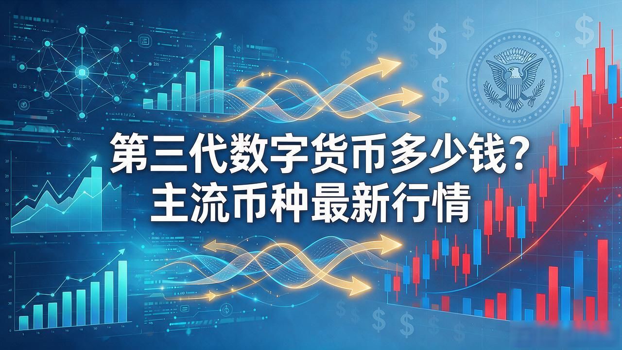 第三代数字货币多少钱？主流币种最新行情，看完心里有数