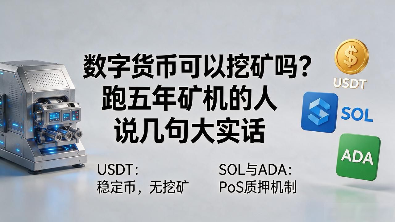 数字货币可以挖矿吗？跑五年矿机的人说几句大实话