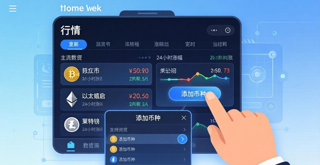 imToken钱包多币种管理：主动添加与网络切换两步搞定
