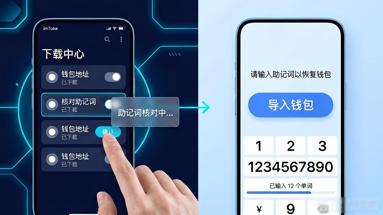 imToken下载中心APP数据迁移，这些细节不能漏