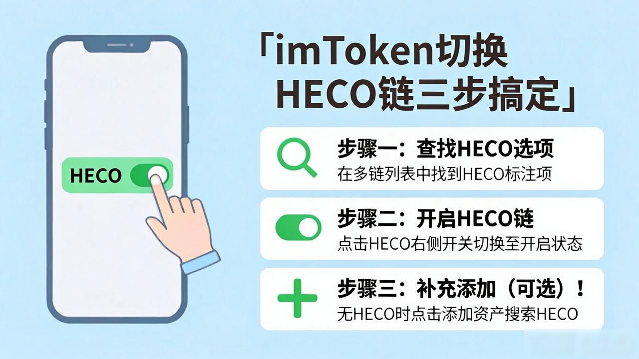 imtoken切换HECO链操作步骤_imtoken 如何切换heco_imtoken添加HECO链教程