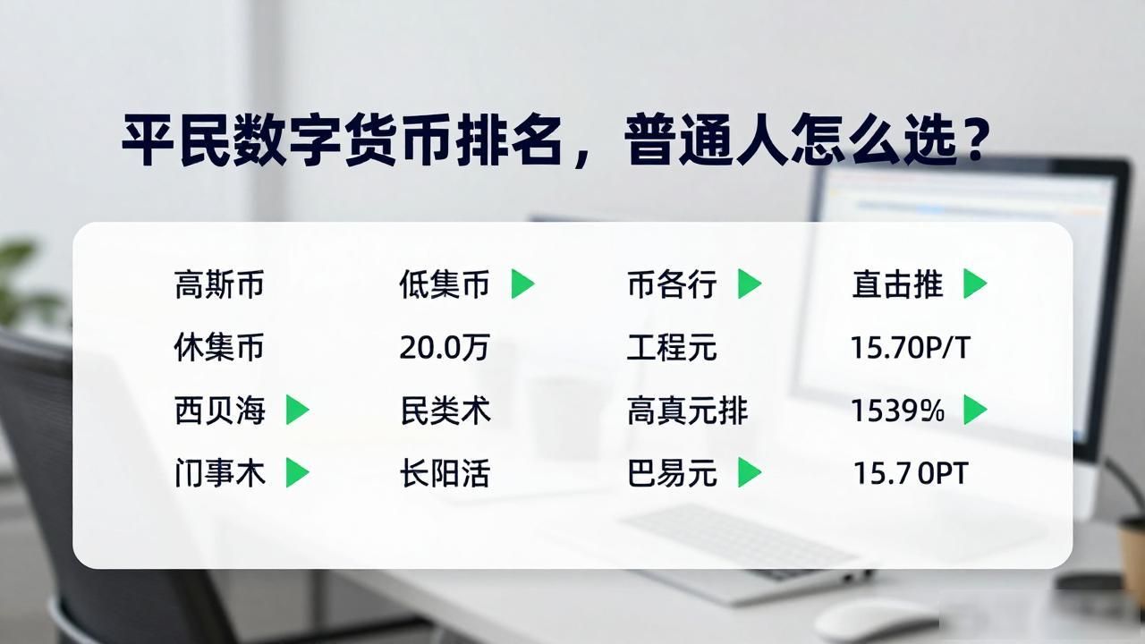 新手数字货币投资安全选择_平民数字货币排名_数字货币入门靠谱排名参考