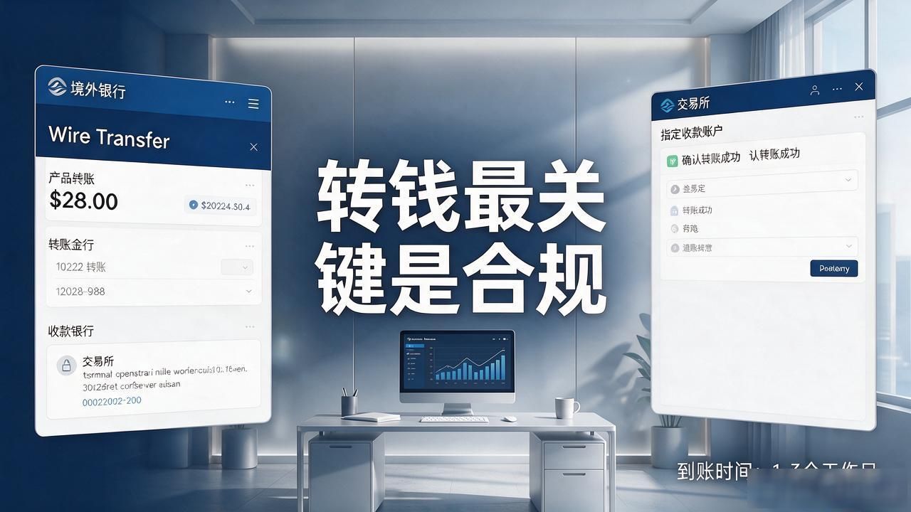 怎么跨国购买数字货币？海外平台开户、银行卡转账、提币到自持钱包