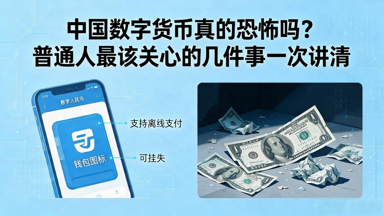中国数字货币真的恐怖吗？普通人最该关心的几件事一次讲清