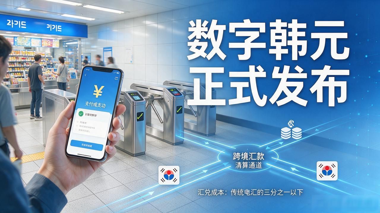 韩国数字货币正式发布，普通人的钱包离改变还有多远