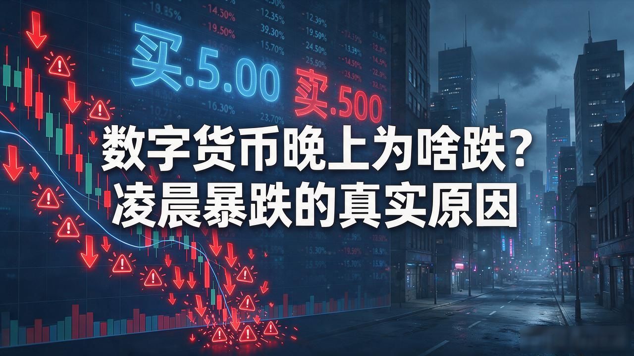 数字货币为什么晚上跌_美股收盘流动性断崖式下跌_数字货币凌晨暴跌原因