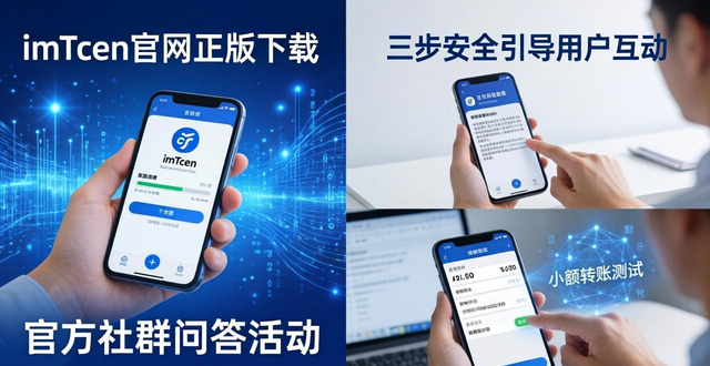 imToken官网正版下载 三步安全引导用户互动