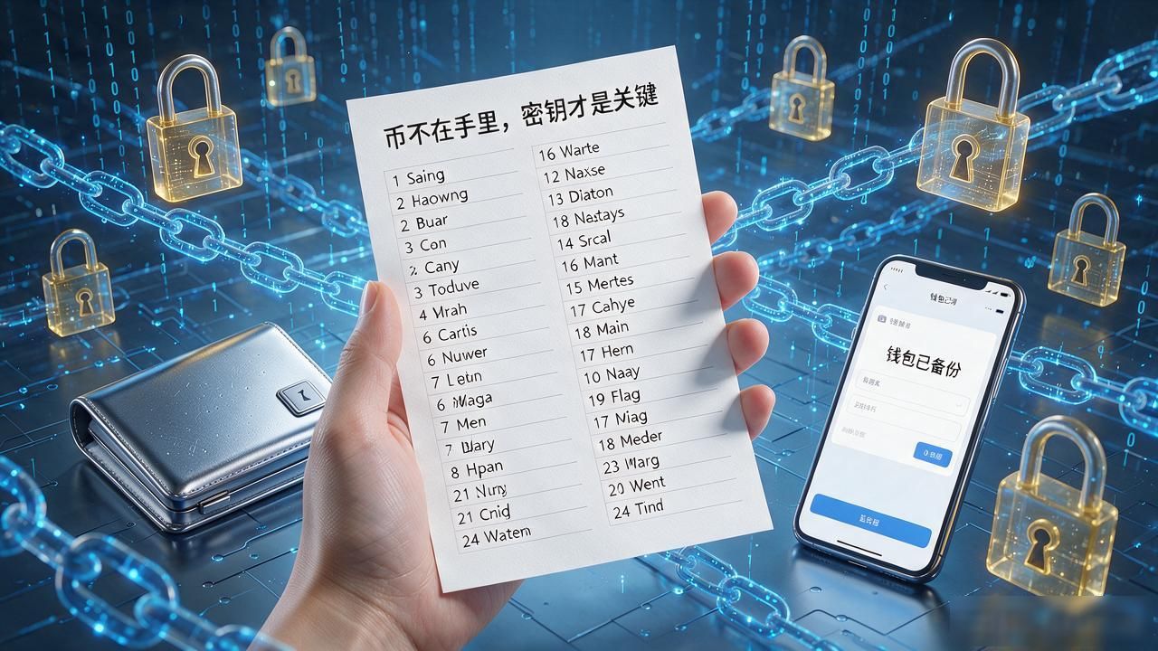 数字货币的币在哪里_以太坊存在哪里_私钥和助记词的重要性