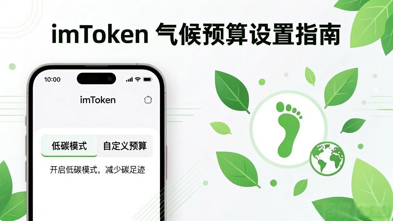imToken钱包怎么设置气候预算？官网操作指南