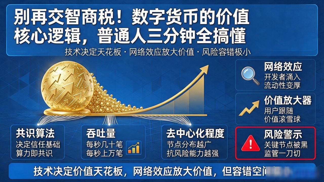 数字货币价值解析_数字货币价值评估方法_区块链网络效应与共识算法