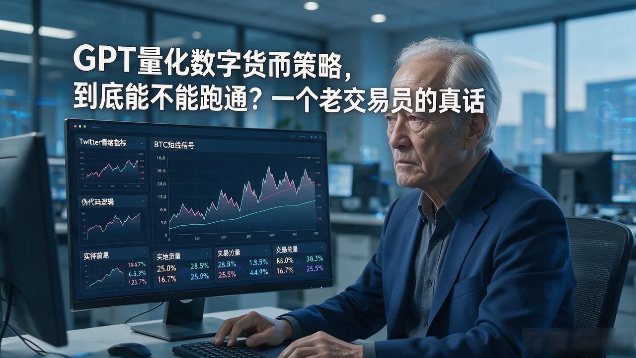 币圈量化交易GPT辅助策略_GPT生成策略代码框架_gpt量化数字货币