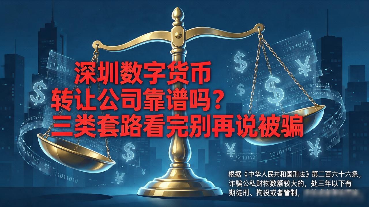 深圳数字货币转让公司骗局_虚拟货币交易法律风险_深圳数字货币转让公司