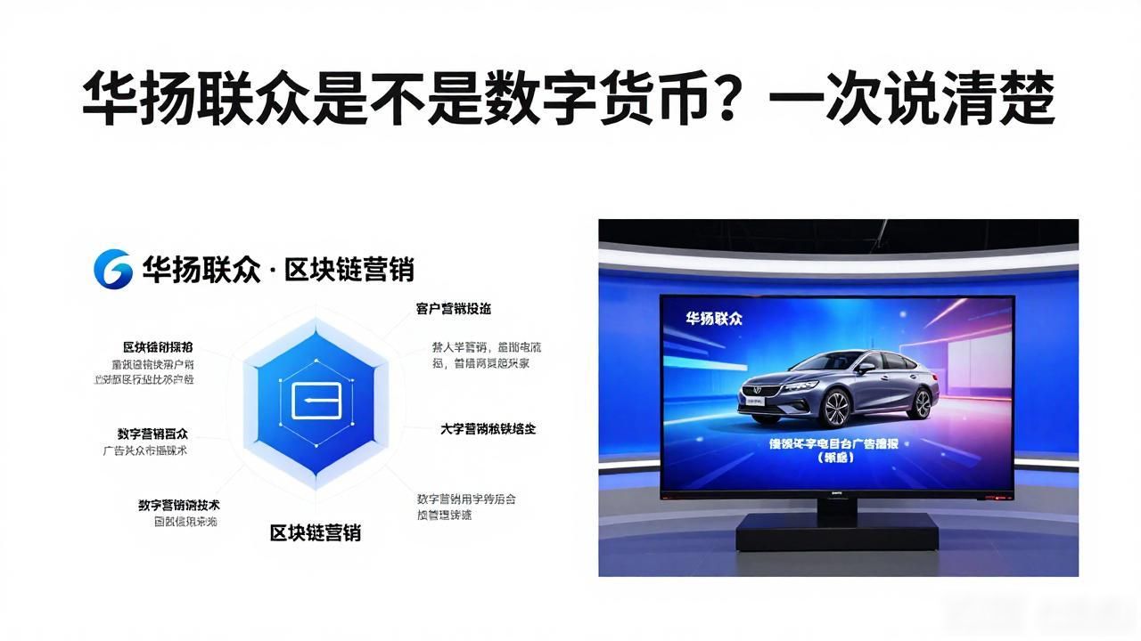 华扬联众与数字货币的区别_华扬联众是数字货币吗_华扬联众的广告营销业务