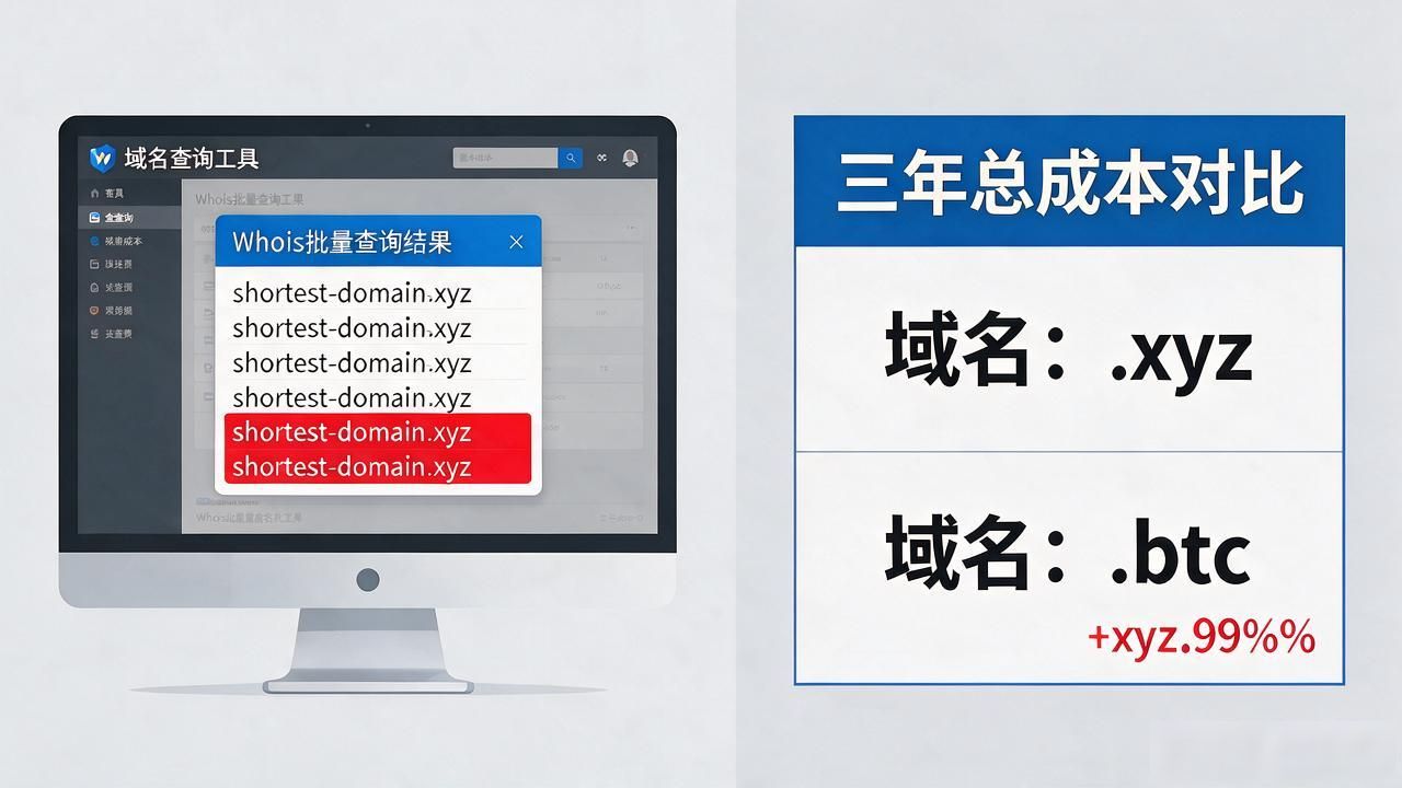 注册数字货币域名，.xyz和.btc怎么选？新手避坑全攻略