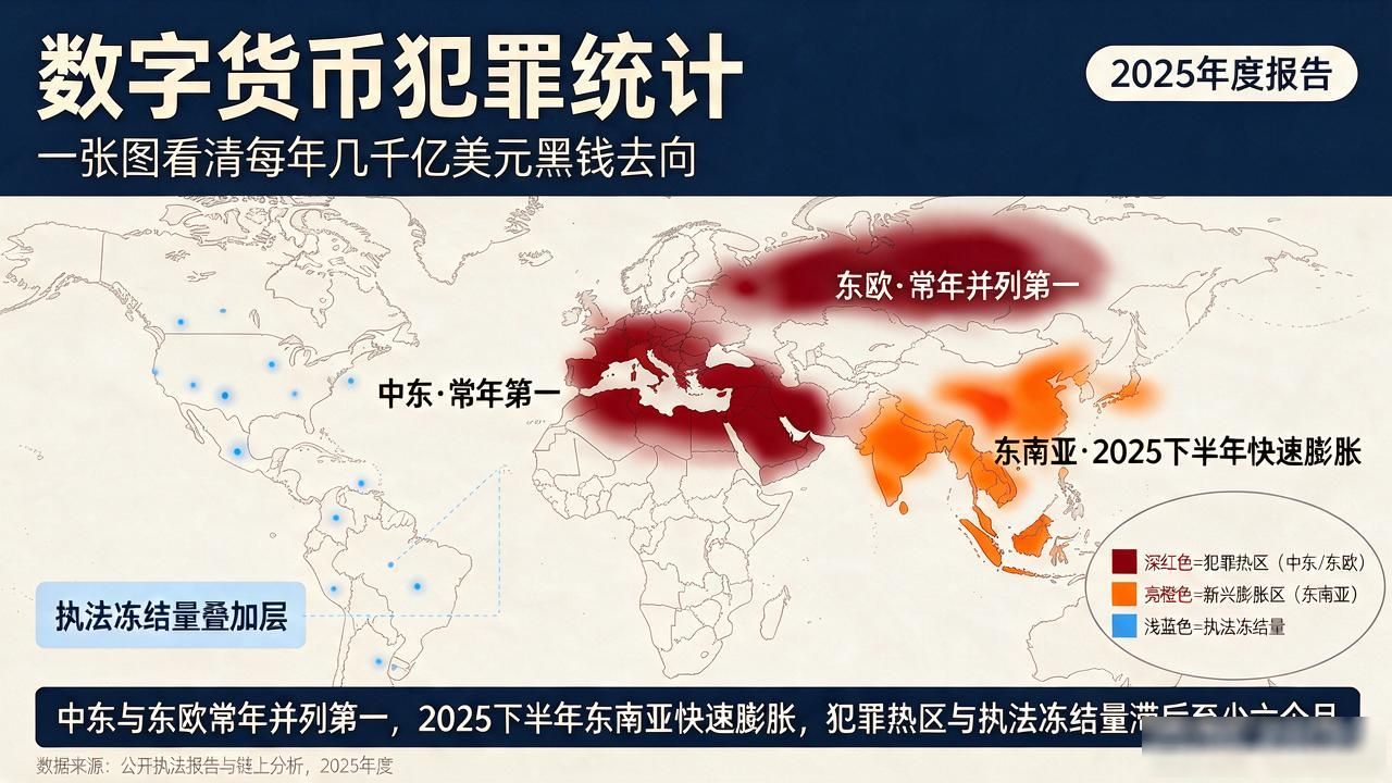 数字货币犯罪统计图片：一张图看清每年几千亿美元黑钱去向