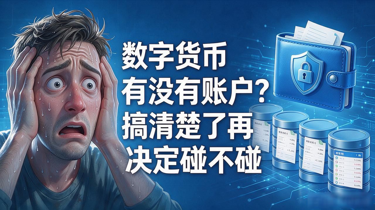 数字货币到底有没有账户？搞清楚了再决定碰不碰