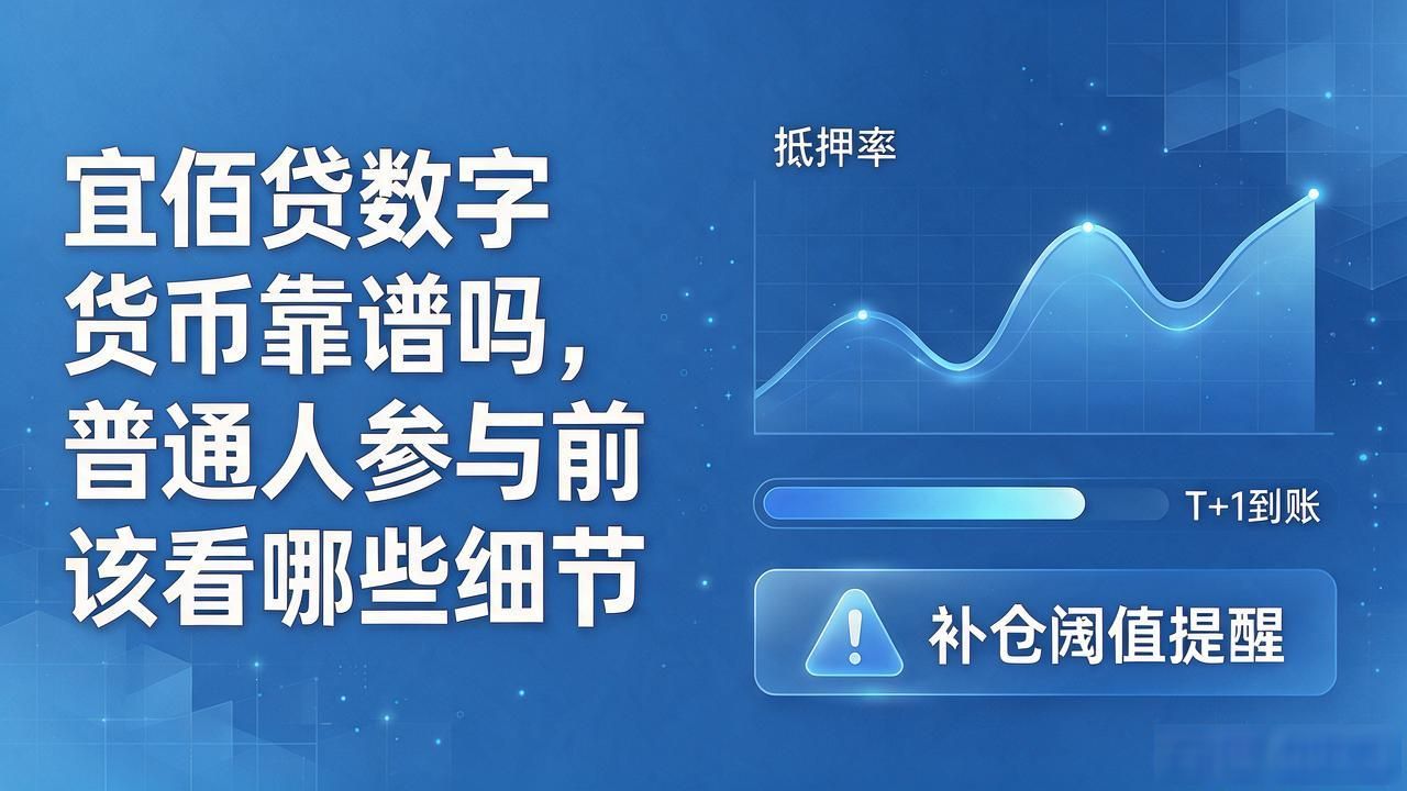 宜佰贷数字货币靠谱吗，普通人参与前该看哪些细节