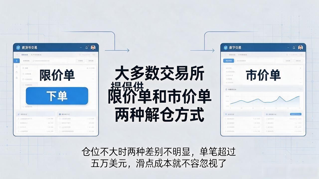 数字货币怎么解仓？挂单、到账、手续费一次说清