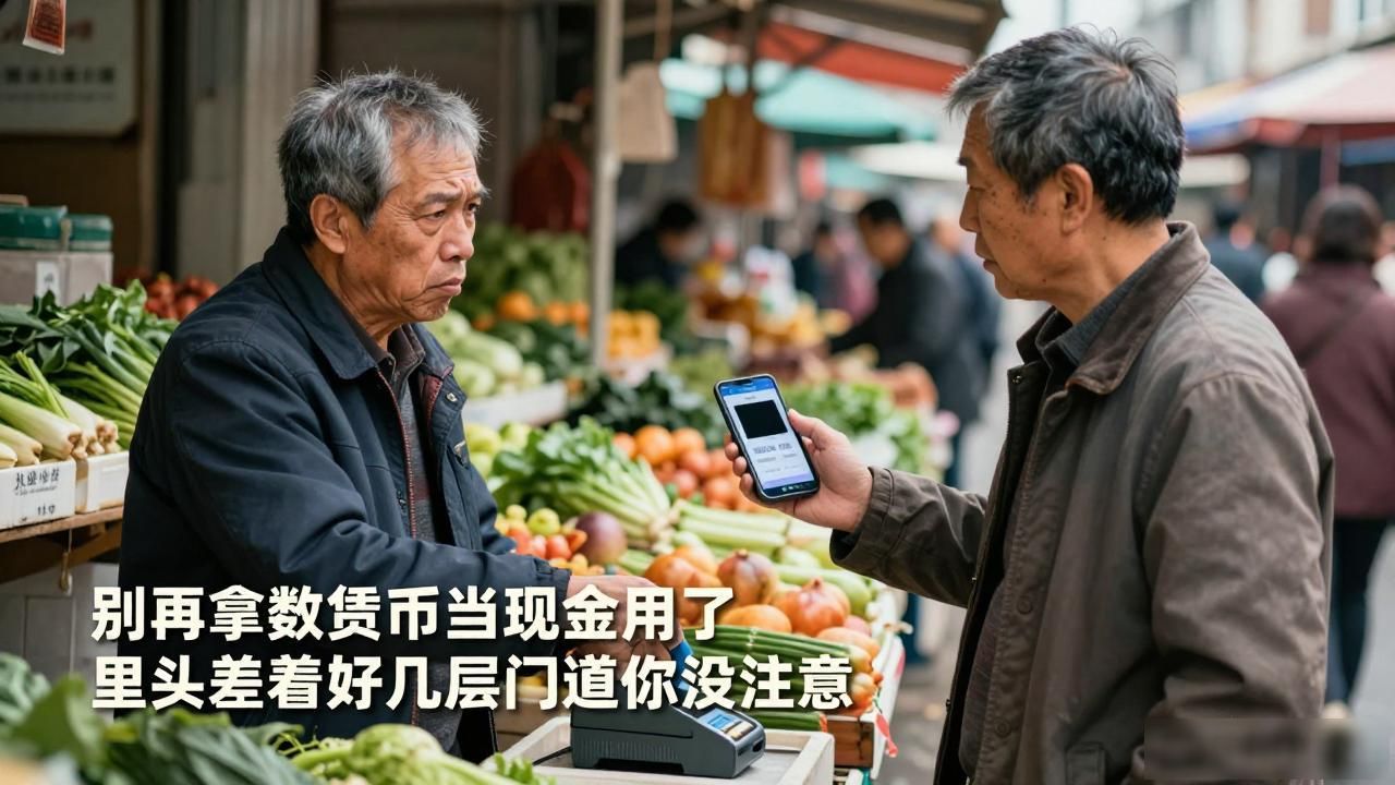 别再拿数字货币当现金用了，里头差着好几层门道你没注意
