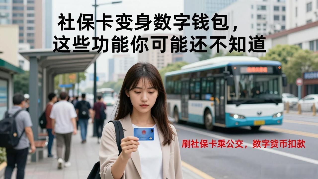 社保卡数字货币_社保卡数字人民币钱包功能_社保卡数字货币支付应用