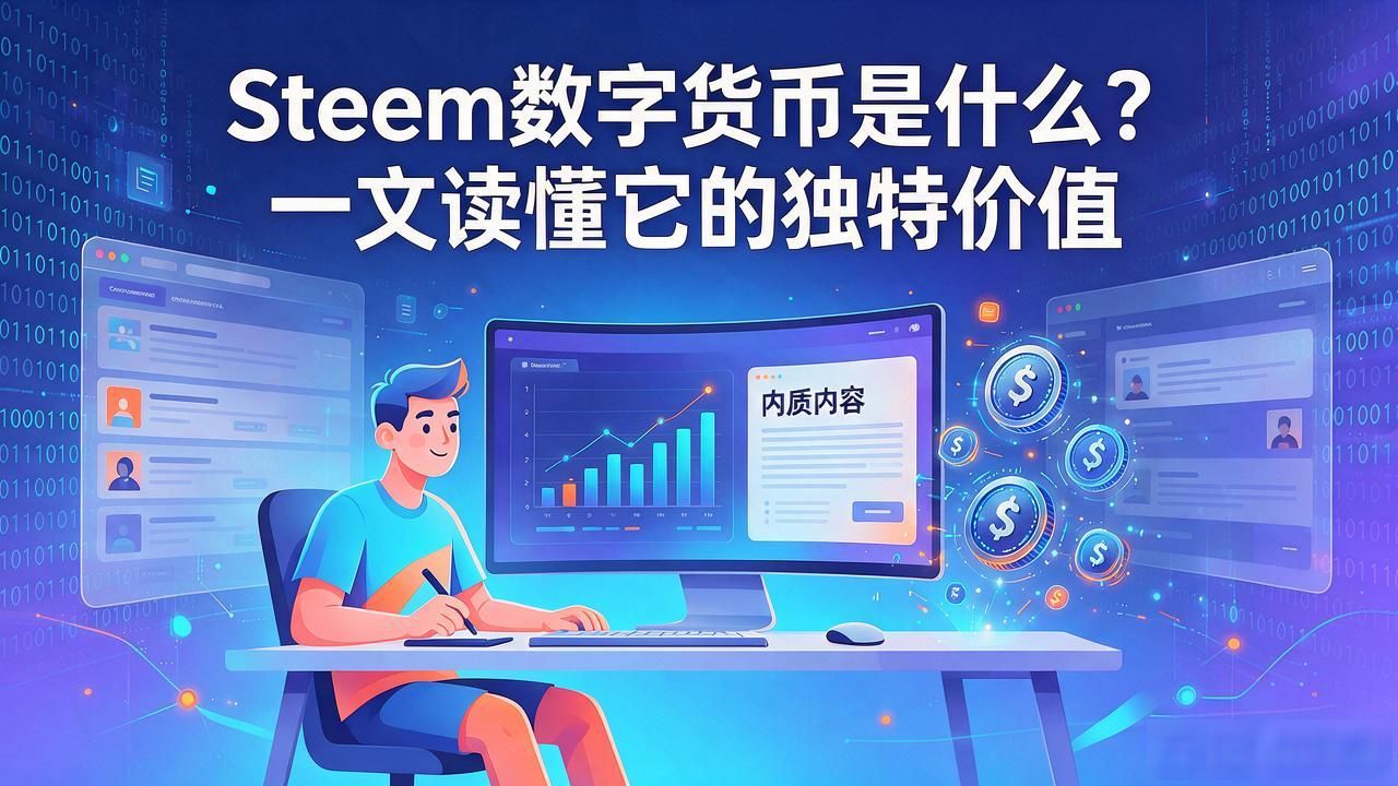 Steem数字货币是什么？一文读懂它的独特价值