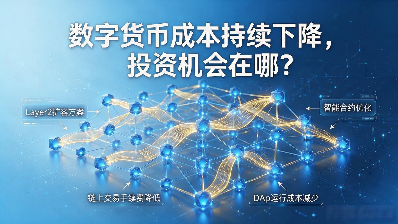 数字货币成本持续下降，投资机会在哪