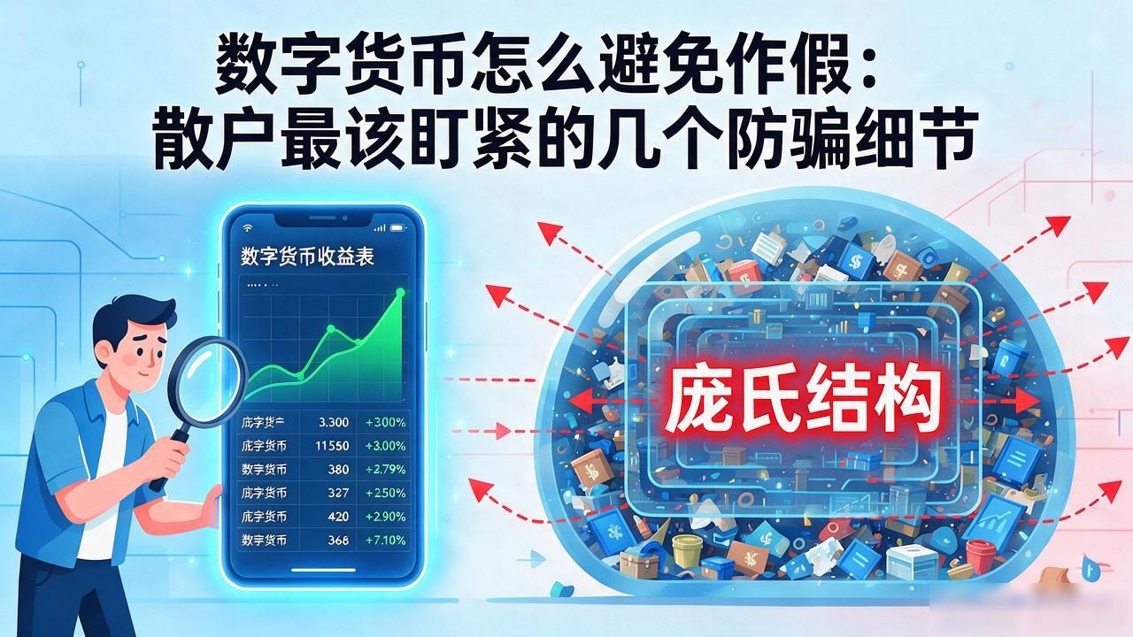 数字货币怎么避免作假：散户最该盯紧的几个防骗细节