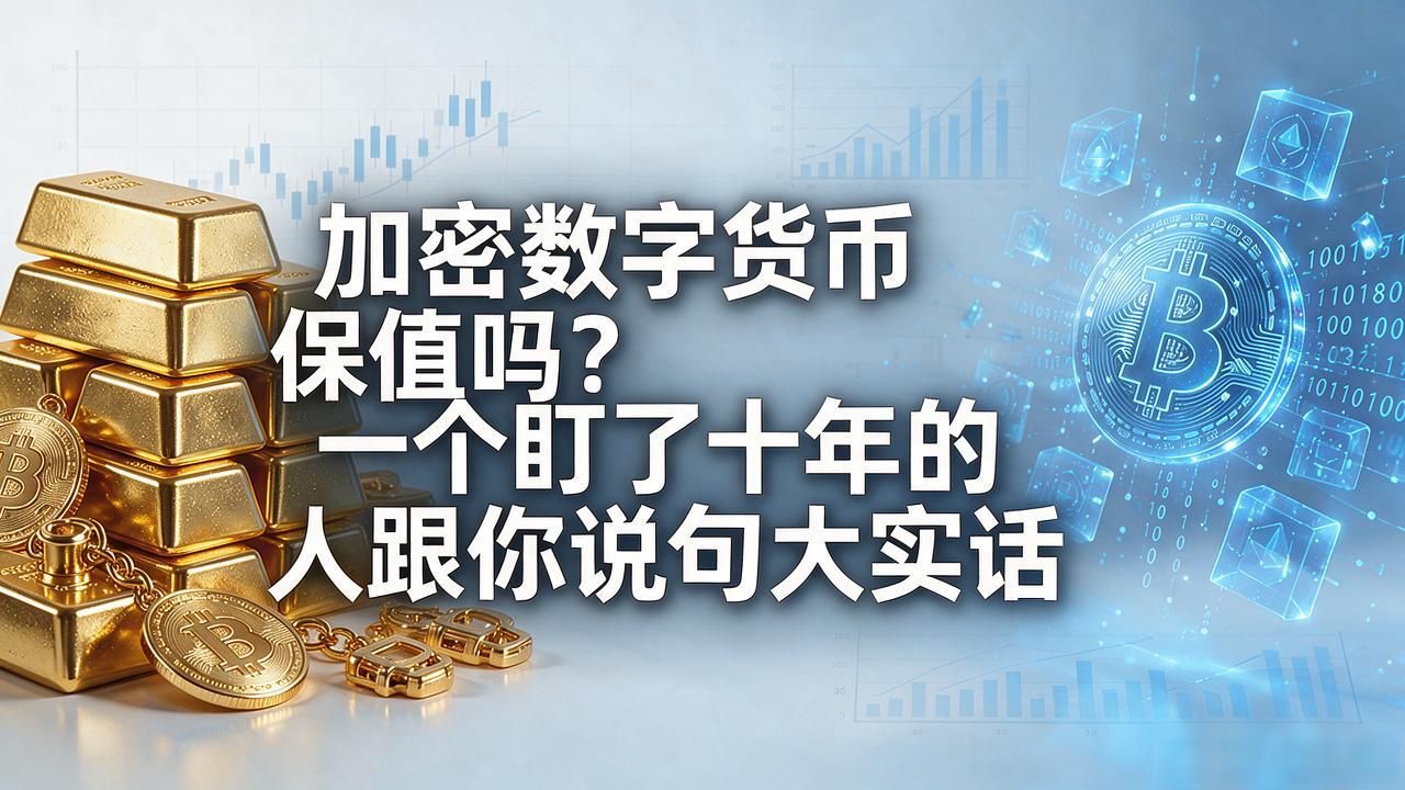 加密数字货币保值吗吗？一个盯了十年的人跟你说句大实话