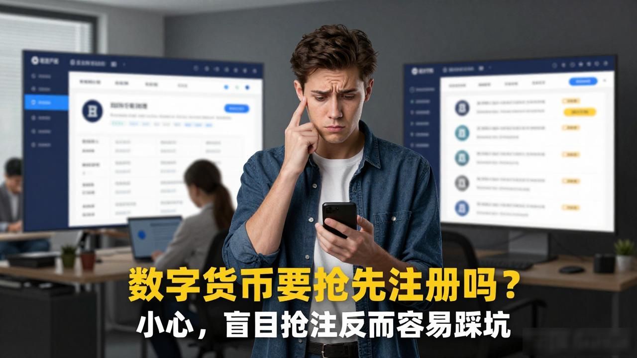 数字货币要抢先注册吗_数字货币不同类型平台注册要求区别_数字货币注册前需要了解平台合规性吗